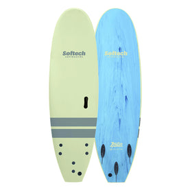 Softech Roller Hand Shaped 7ft 0 Soft Surfboard - Lime
