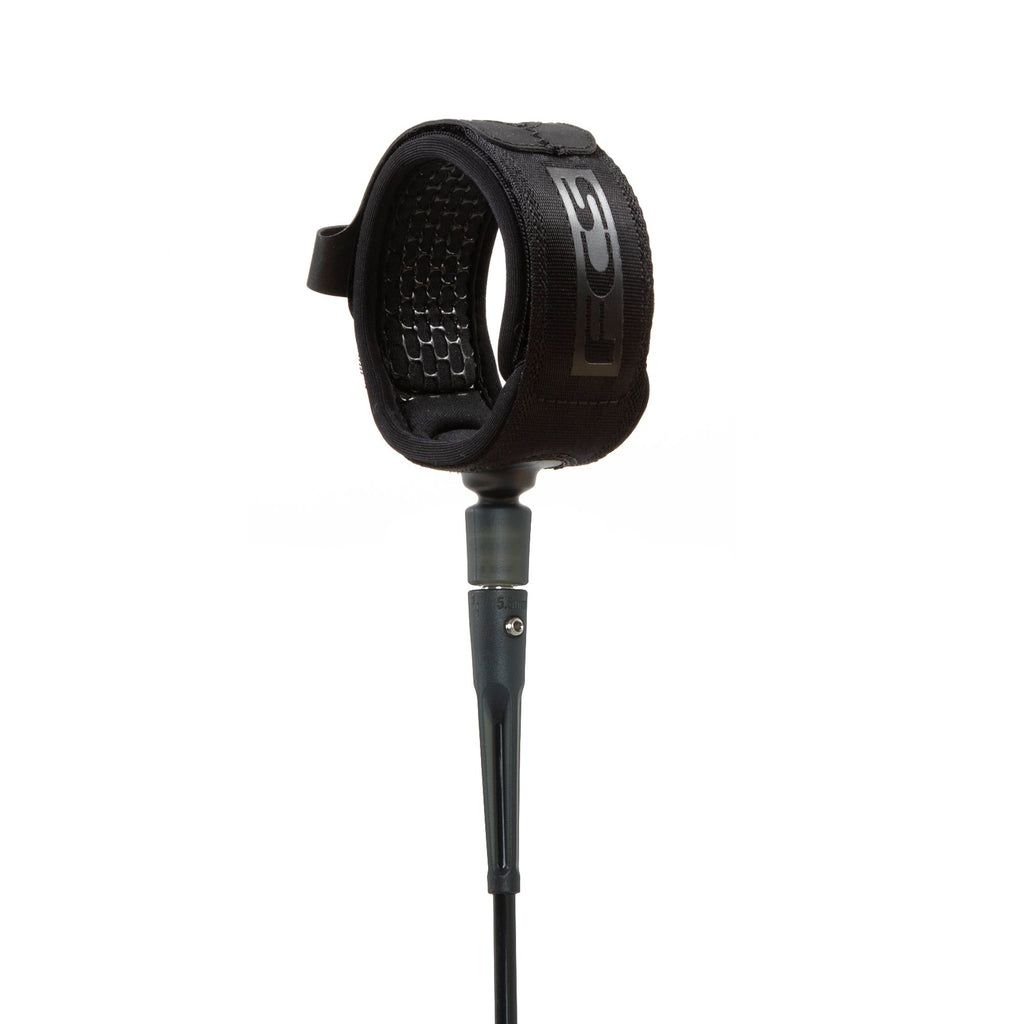 FCS All Round Essential 8ft Surfboard Leash - Black