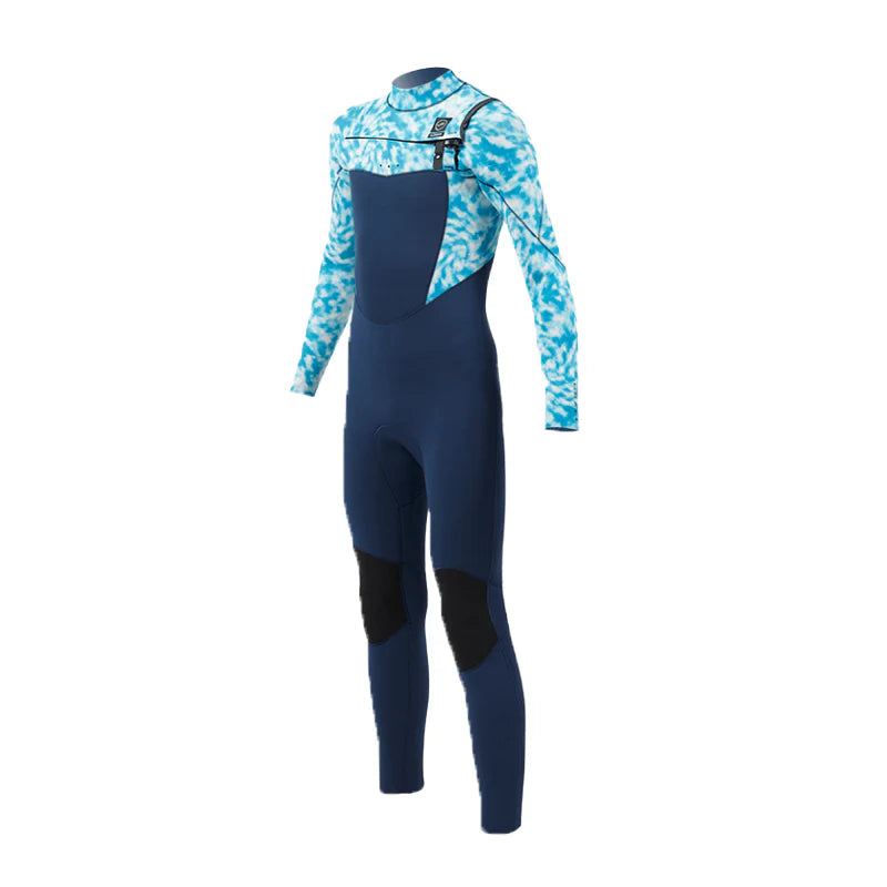 Alder Kode Kids 5/4mm Chest Zip Wetsuit - Blue