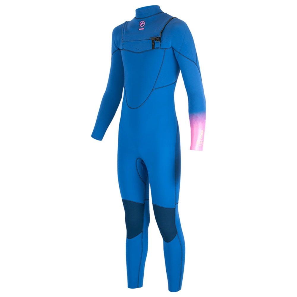 Alder Revo Kids 4/3mm Chest Zip Wetsuit - Royal