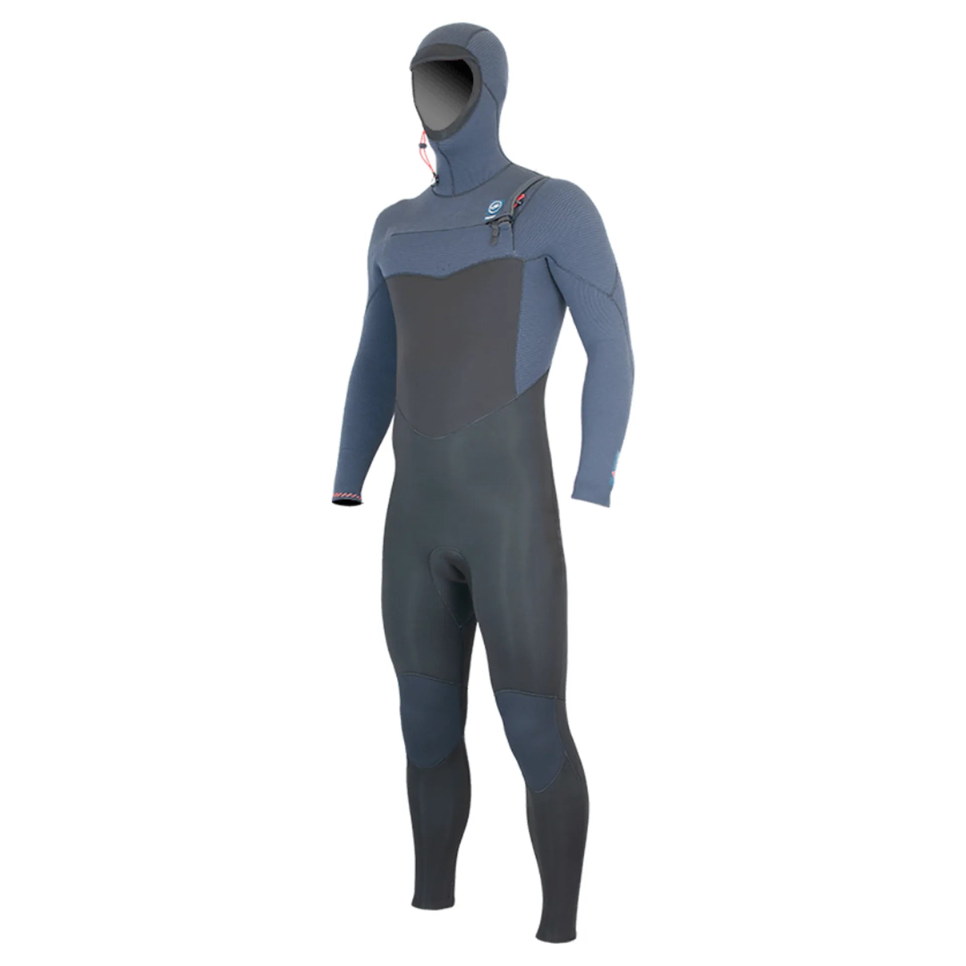 Alder Torch FX Kids 5/4mm Chest Zip Hooded Wetsuit - Blue