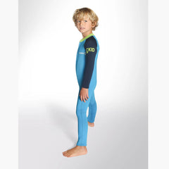 C-Skins C-Kid Baby Steamer Wetsuit - Cyan, Navy & Lime