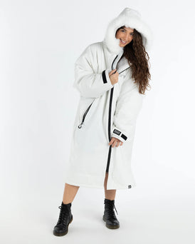 Dryrobe Advance Alpine Range Long Sleeve Change Coat - White