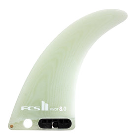 FCS II Pivot PG 8" Longboard Fin - Clear