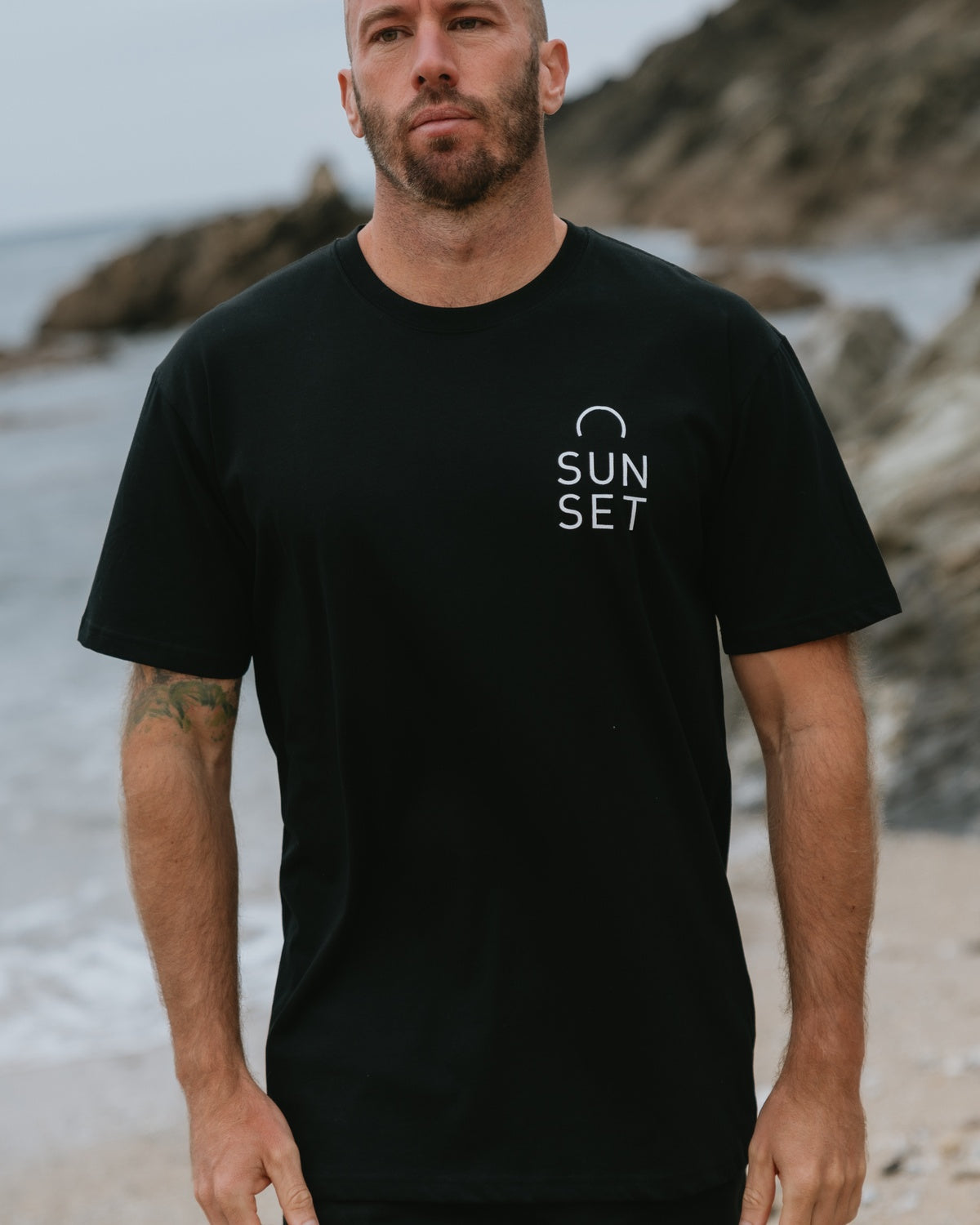 Men's Essential Organic T-Shirt - Black