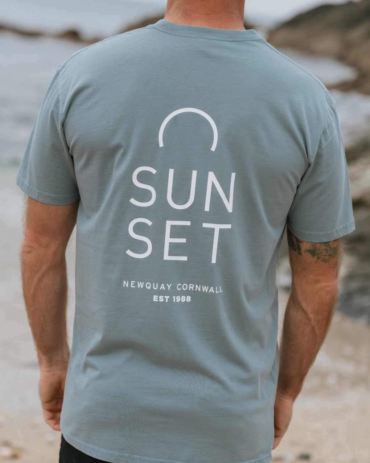 Men's Essential T-Shirt - Faded Slate