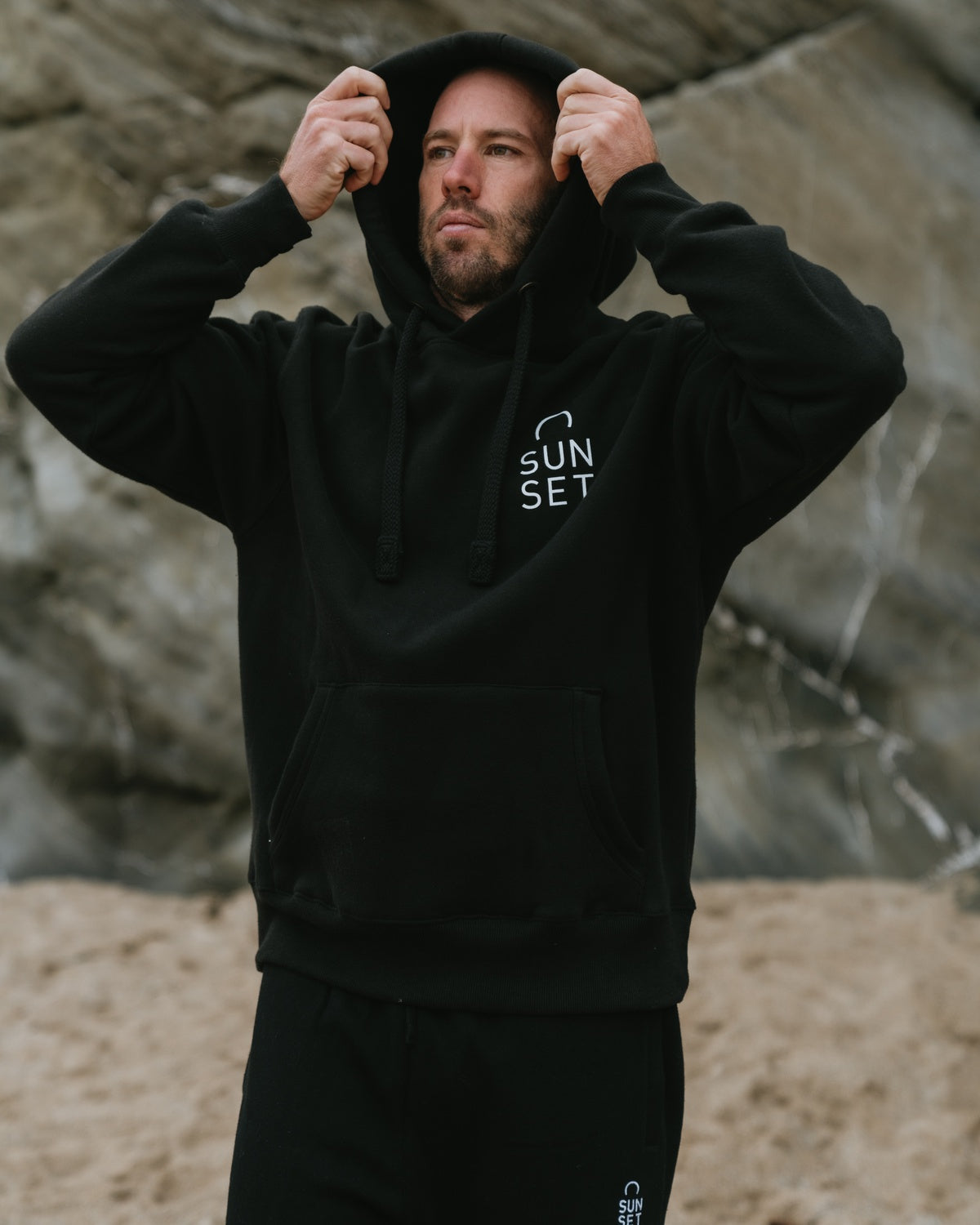 Men's Heavyweight Hoodie - Black