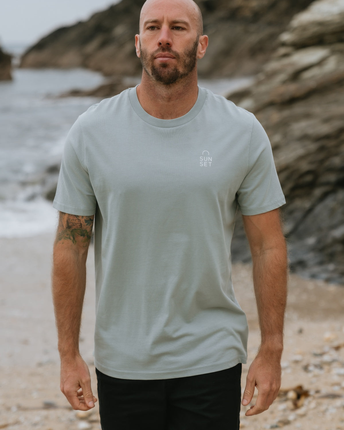 Men's Vista Organic T-Shirt - Seafoam