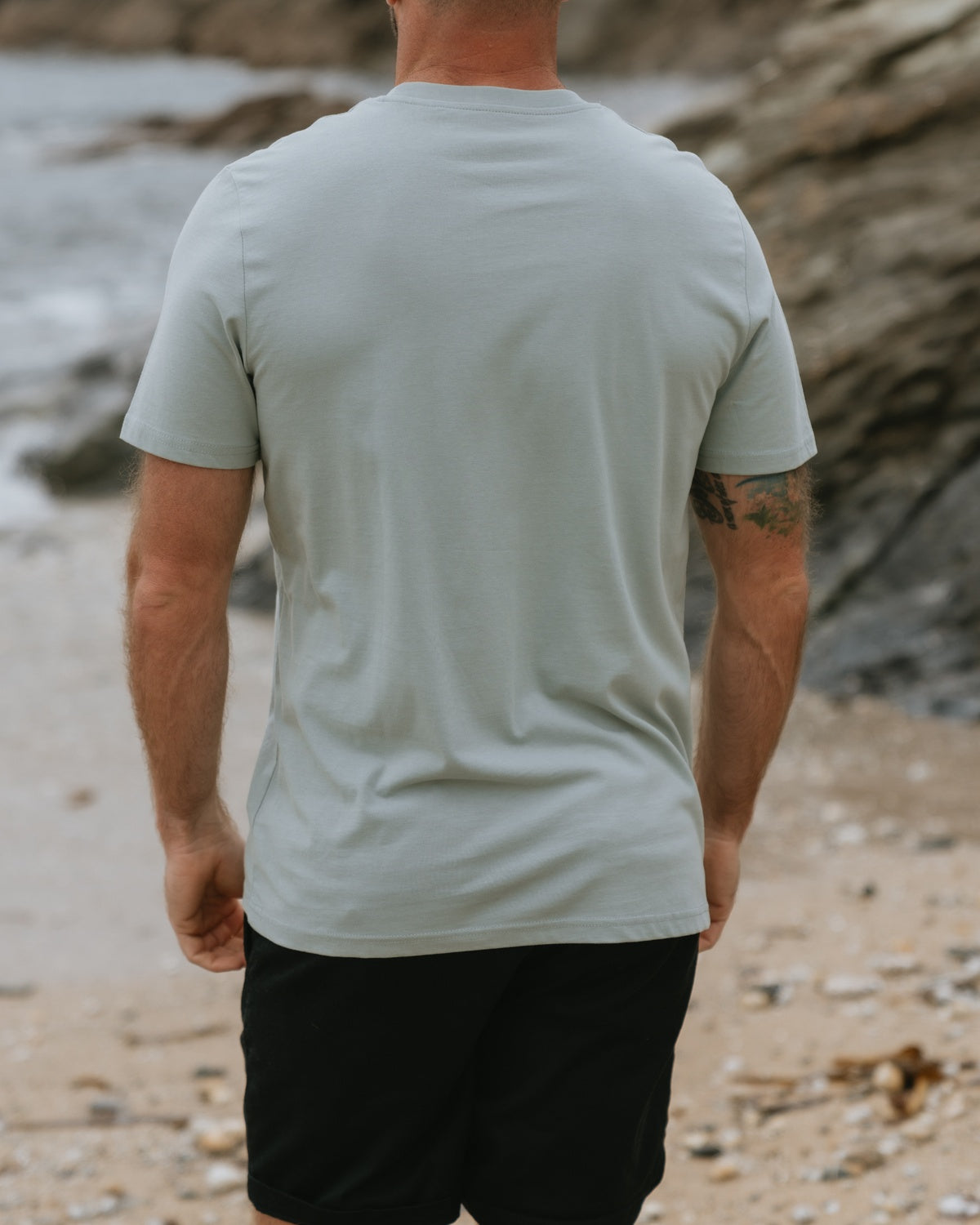 Men's Vista Organic T-Shirt - Seafoam