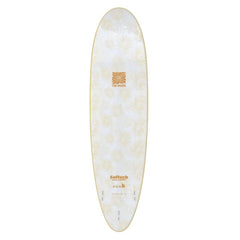 Softech Middie FCS II 7ft 4 Soft Top Surfboard - Butter Palms