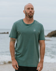 Sunset Surf Men's Classic T-Shirt - Washed Teal