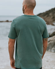 Sunset Surf Men's Classic T-Shirt - Washed Teal