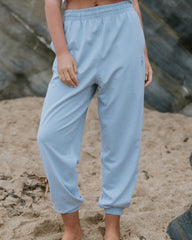 Sunset Surf Women's Relaxed Fit Joggers – Blue