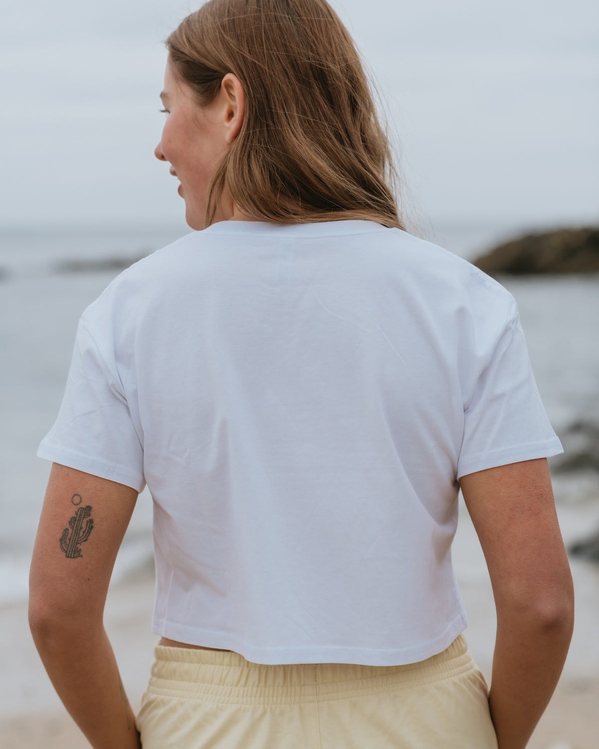 Women’s Classic Cropped T-Shirt - Natural White