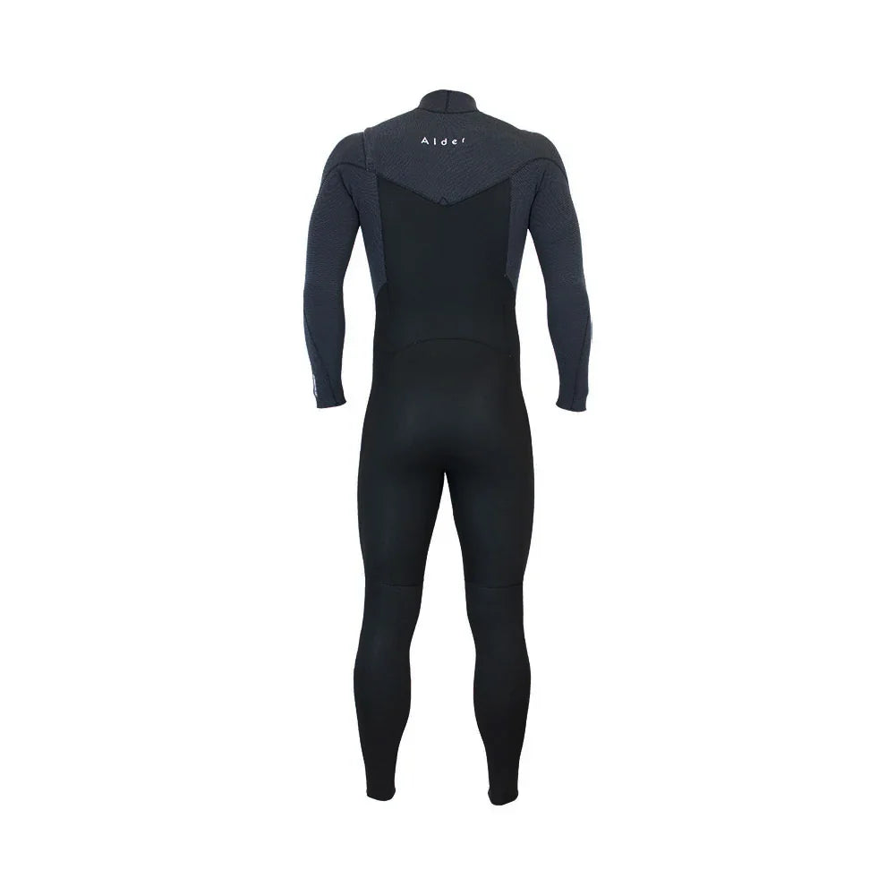 Alder Pyro FX Mens 5/4mm Chest Zip Wetsuit - Black