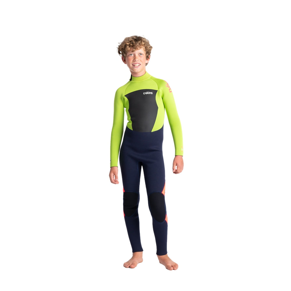 C-Skins Legend Junior 4/3mm Kids Wetsuit - Lime – Sunset Surf Shop