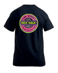 Sex Wax Fluro Tee - Black