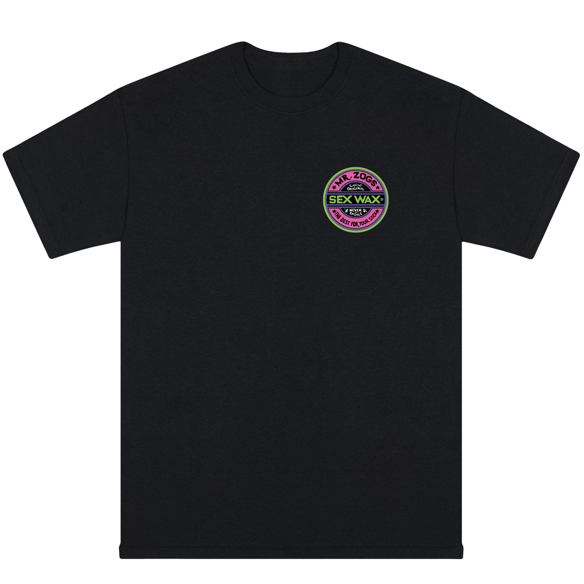 Sex Wax Fluro Tee - Black