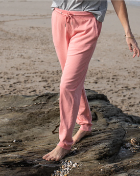 Sunset Surf Vintage Dyed Joggers - Rose Clay