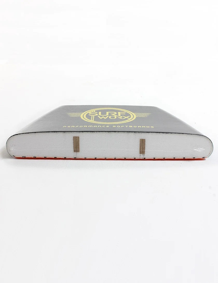 Surfworx Banshee Mini Mal 8ft 0 Soft Surfboard - Mid Blue