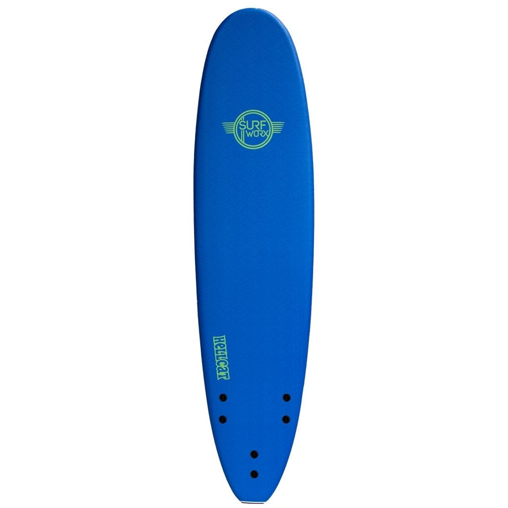 Surfworx Hellcat Mini Mal 7ft 6 Soft Surfboard - Navy