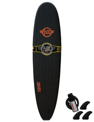 Surfworx Ribeye Mini Mal 7ft 6 Soft Surfboard - Black