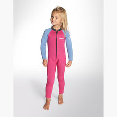 C-Skins C-Kid Baby Steamer Wetsuit - Magenta / Powder Blue