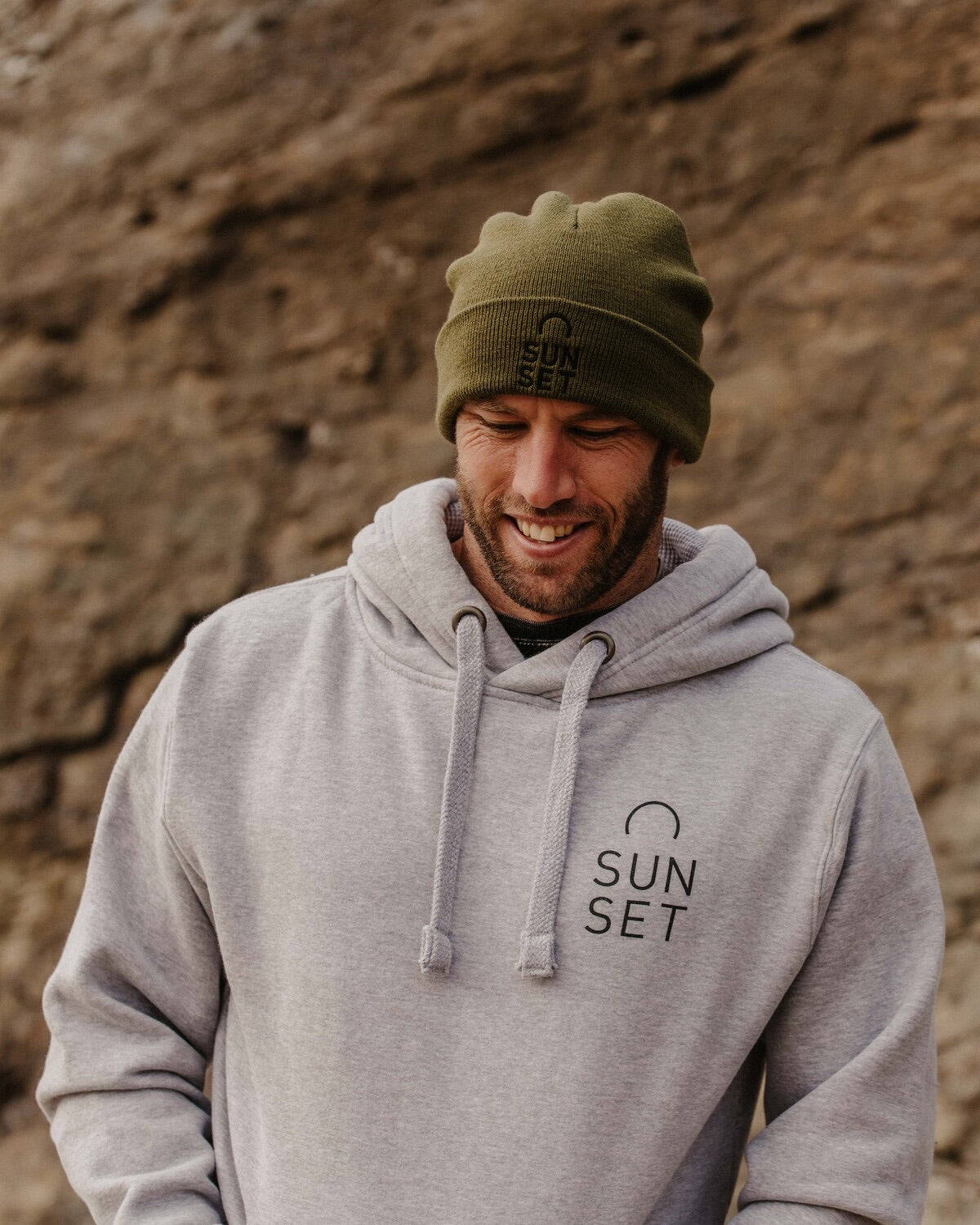 Sunset Surf Beanie - Khaki