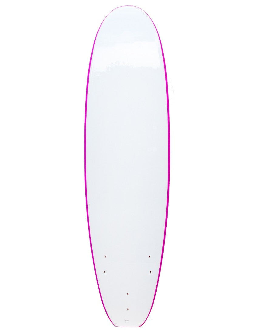 Surfworx Base Mini Mal 7ft 6 Soft Surfboard - Pink